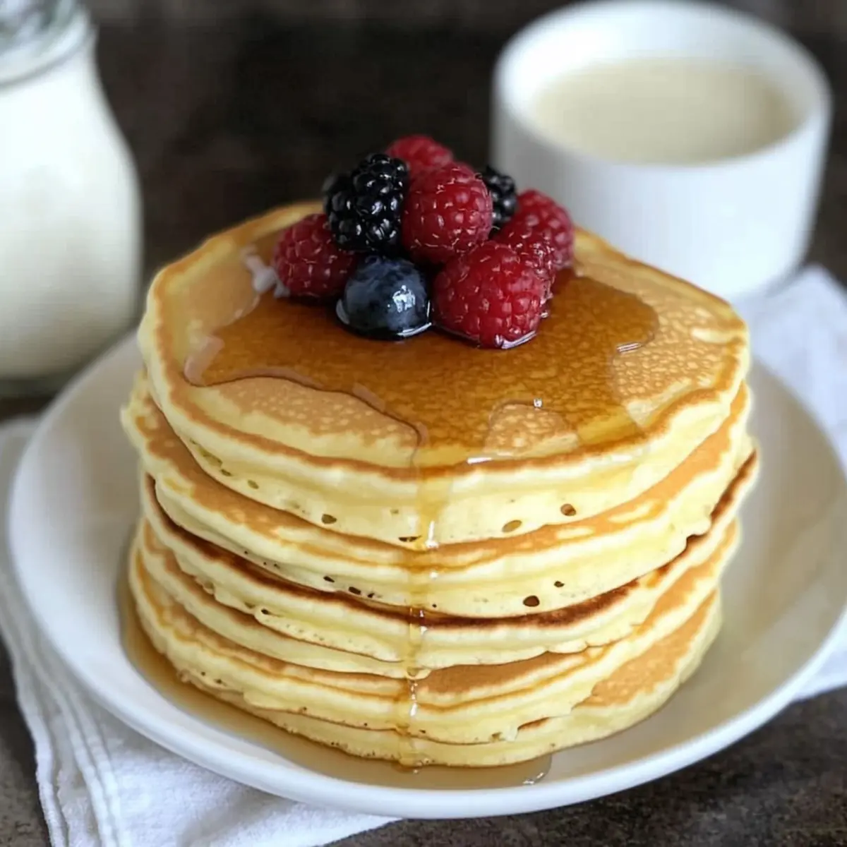 Fluffy Pancakes from Scratch That Will Change Your Breakfast Game