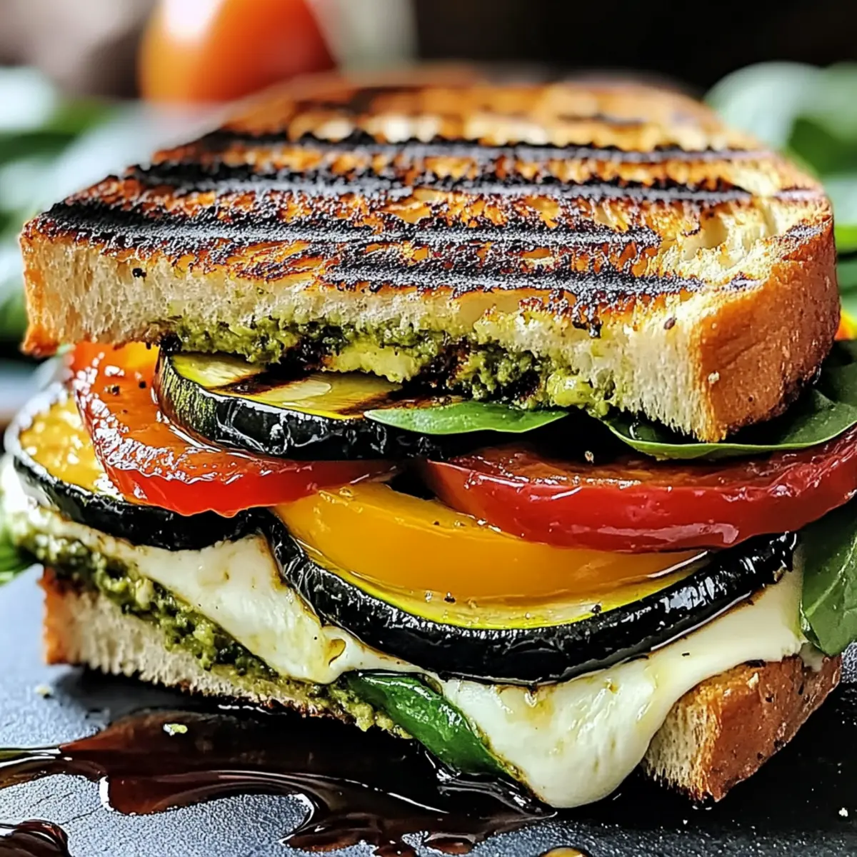 Grilled Vegetable Panini: A Flavorful Twist on Healthy Eating