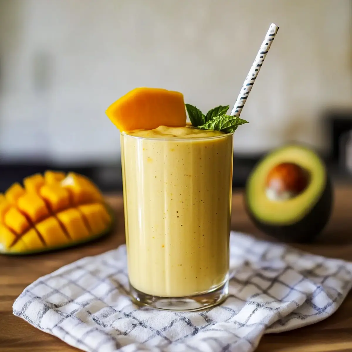 Creamy Mango Orange Smoothie for a Refreshing Boost