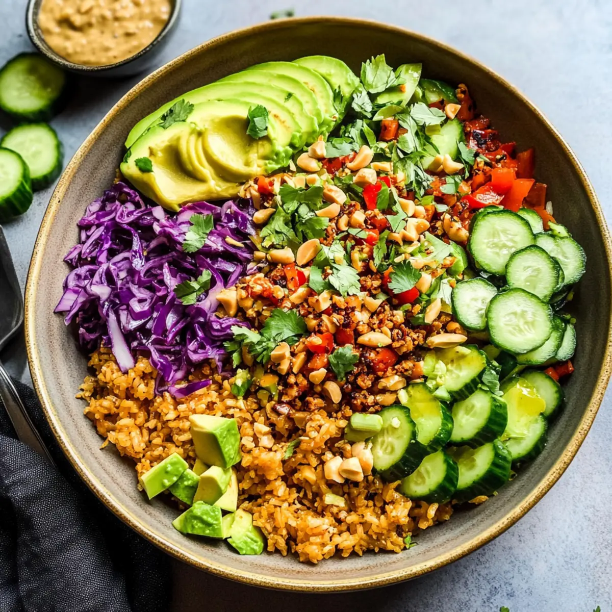 Crispy Rice Salad With Veggies: Your New Favorite Fresh Dish