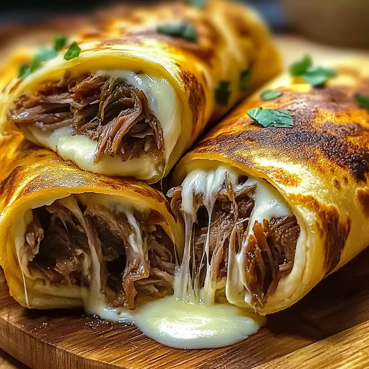 Cheesy French Dip Tortilla Roll Ups for Quick Weeknight Joy