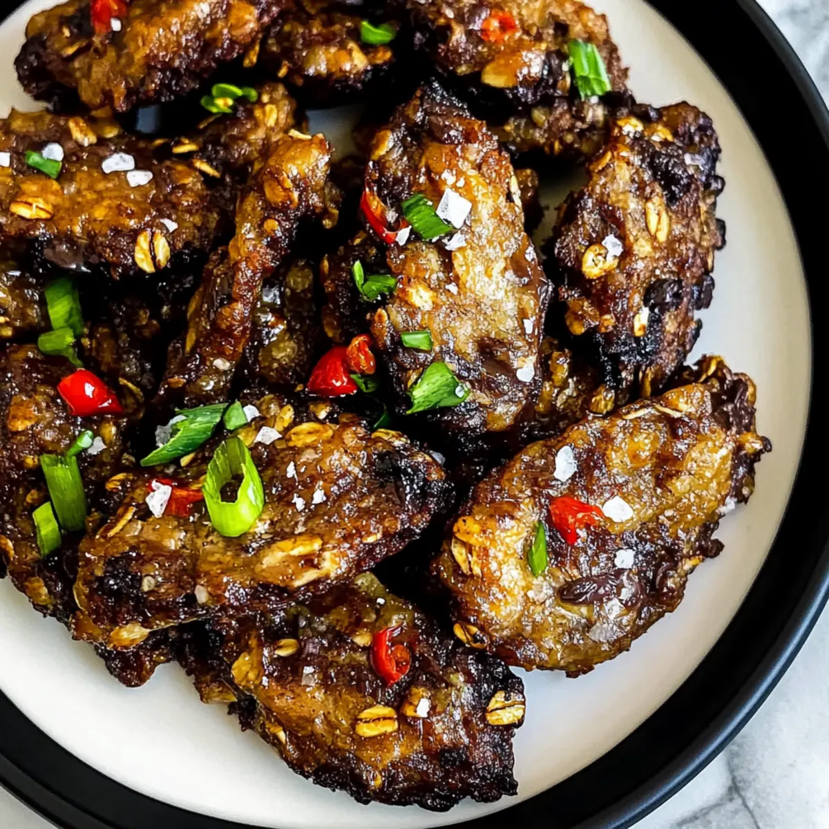 Lemongrass Chilli Air Fryer Chicken Wings for Bold Flavor