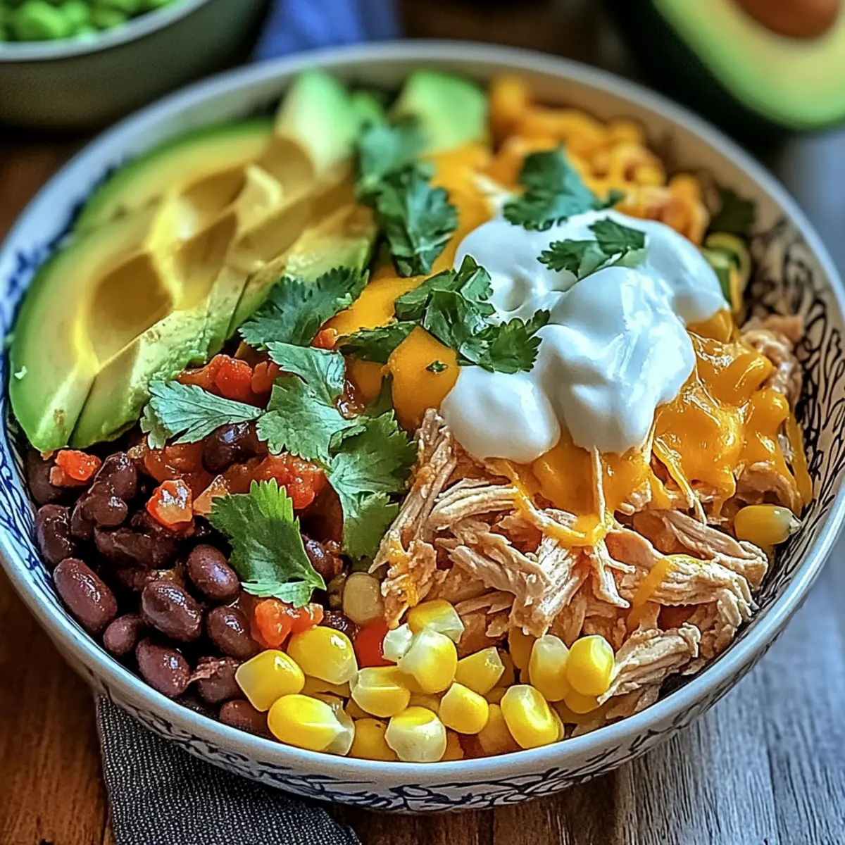 Flavor-Packed Chicken Enchilada Bowls for Easy Weeknight Dinners