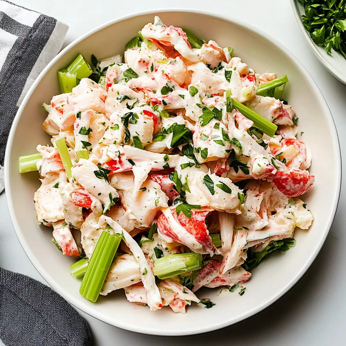 Delicious Crab Salad with Creamy Dressing for Any Occasion