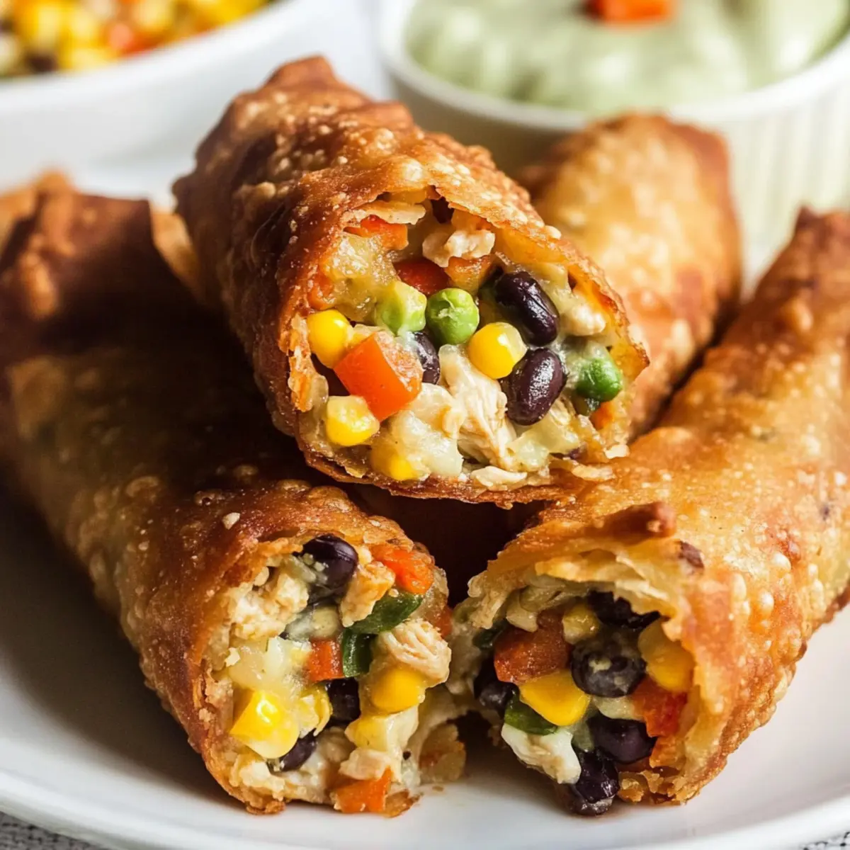 Savory Southwest Egg Rolls Recipe for Flavor-Packed Fun