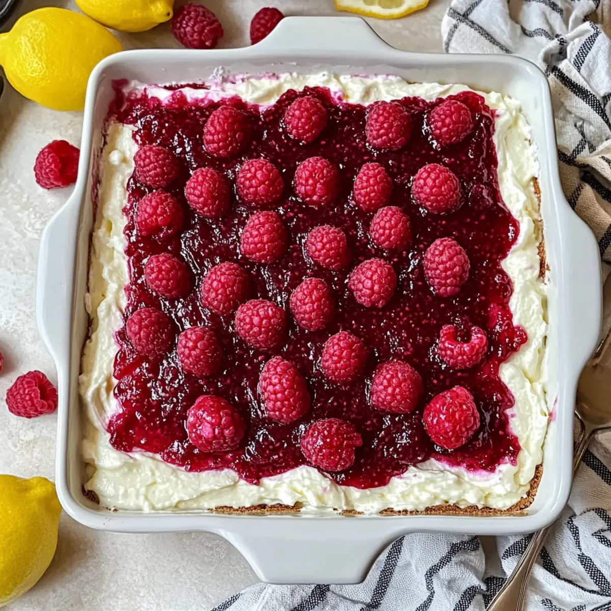 Fresh Raspberry Tiramisu: A Creamy Make-Ahead Delight