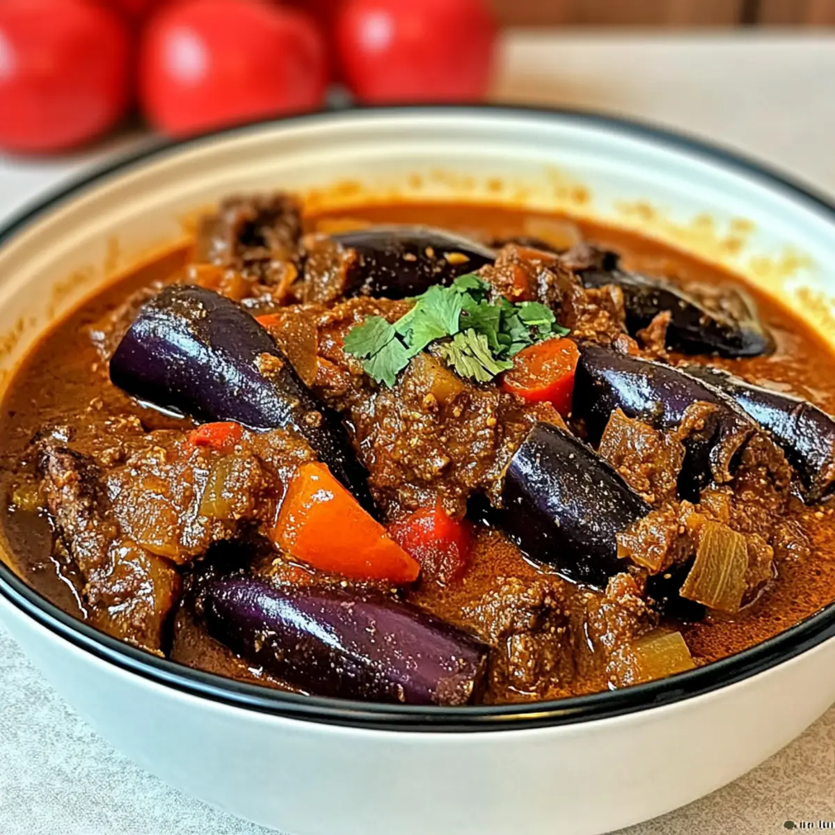 Persian Eggplant Stew: A Cozy Hug in Every Bite