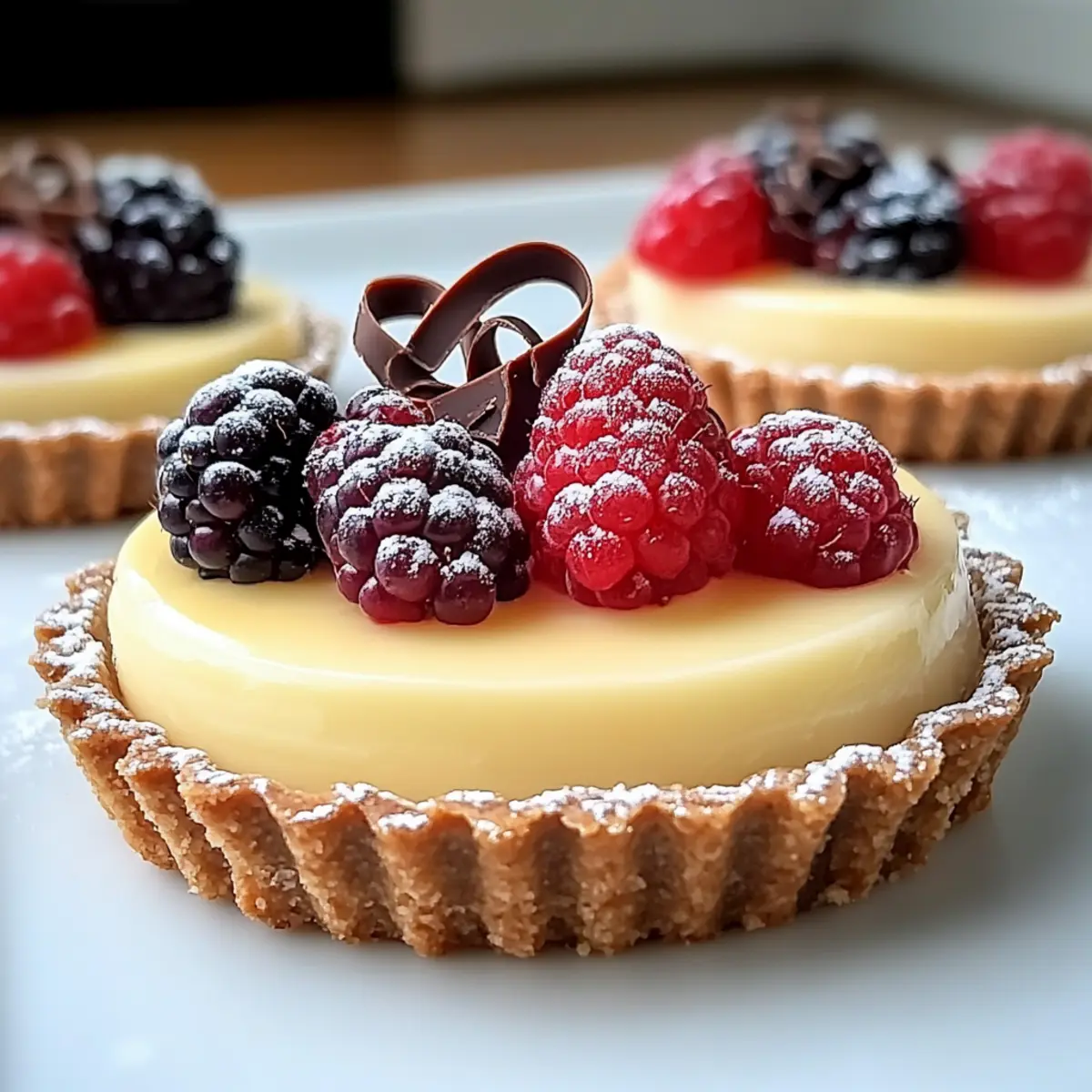 Creamy White Chocolate Mousse Tart that's Simply Irresistible