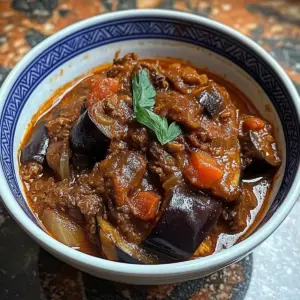 Lamb Stew with Eggplant