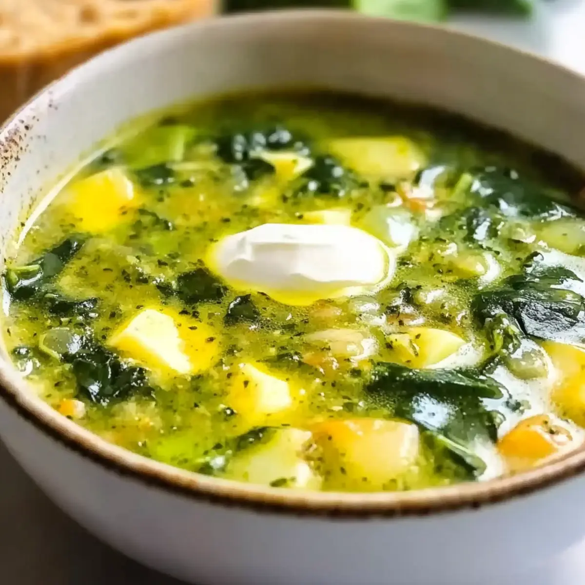 Green Borscht: Delicious Ukrainian Spinach Soup You’ll Love