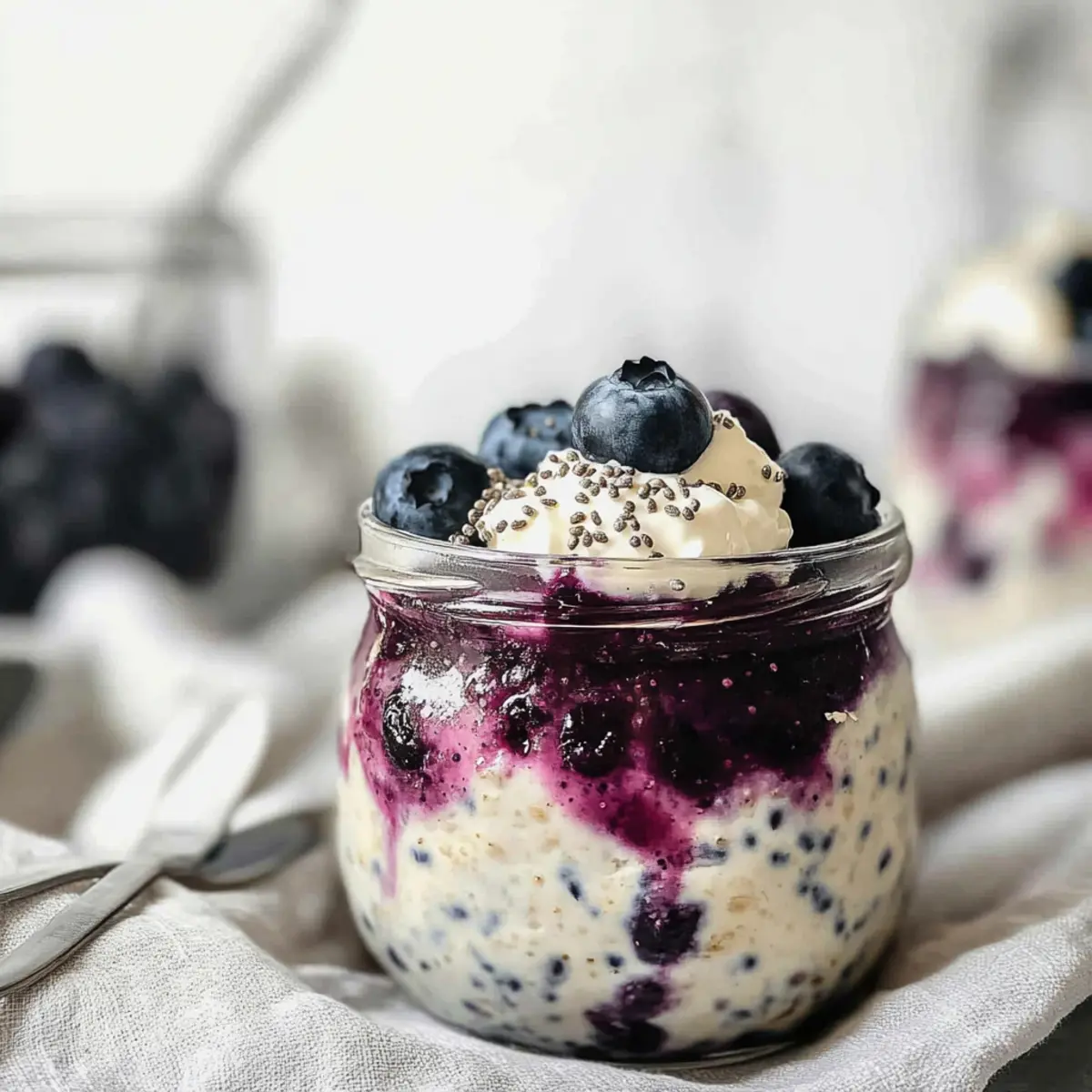 Blueberry Cheesecake Overnight Oats That Feel Like Dessert