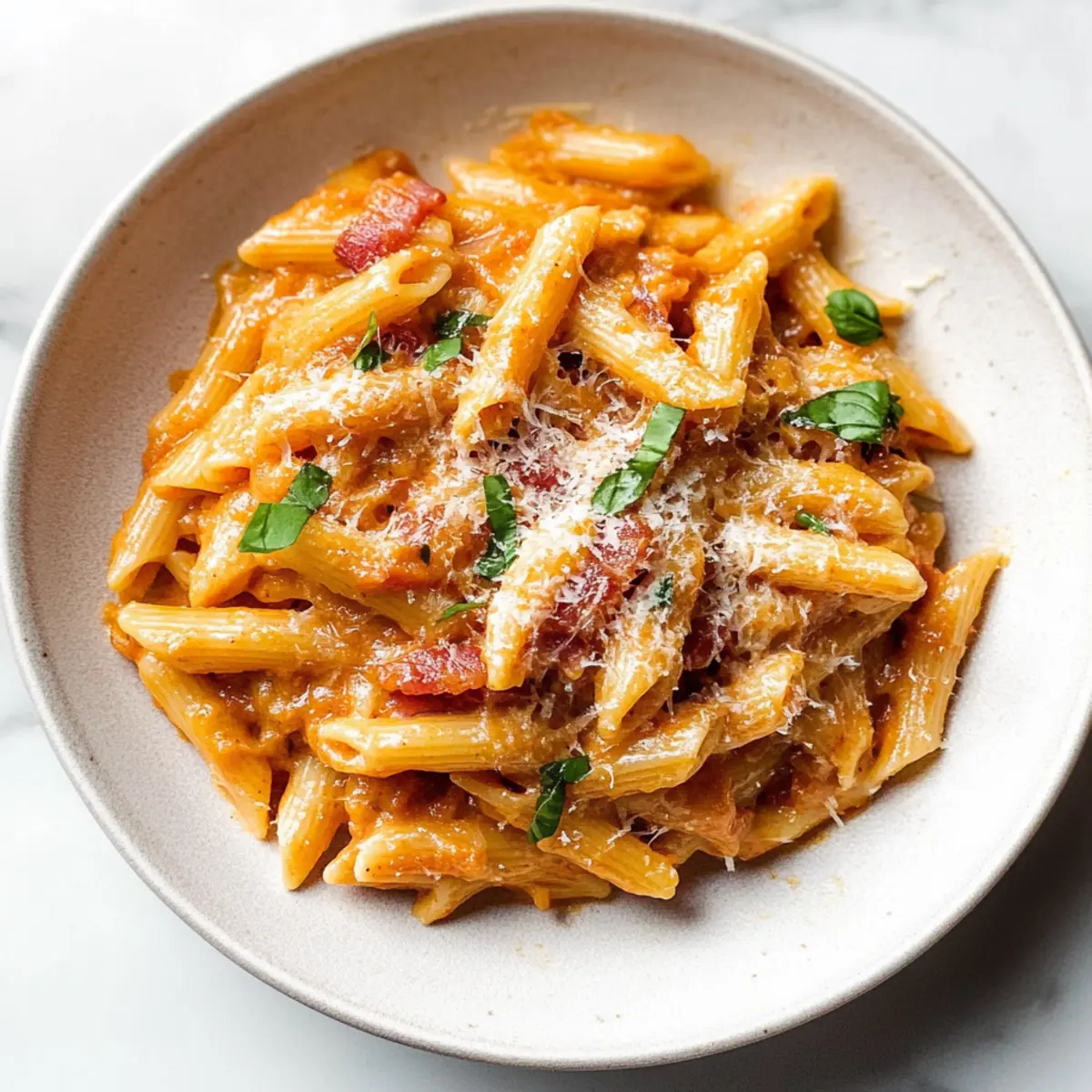 Spicy Bacon Tomato Pasta for a Quick Flavor Explosion