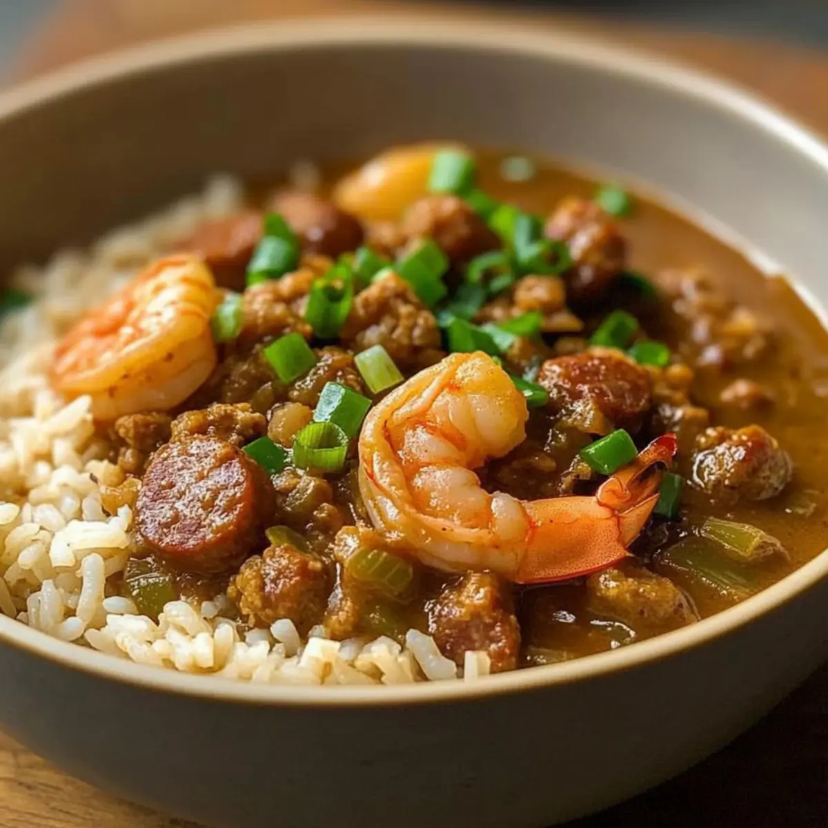 Savory Shrimp Gumbo with Andouille for a Comforting Feast