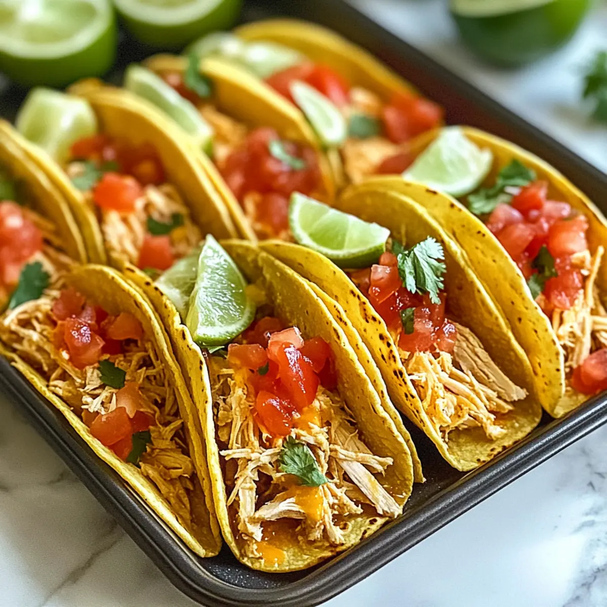 30-Minute Baked Chicken Tacos You’ll Absolutely Love