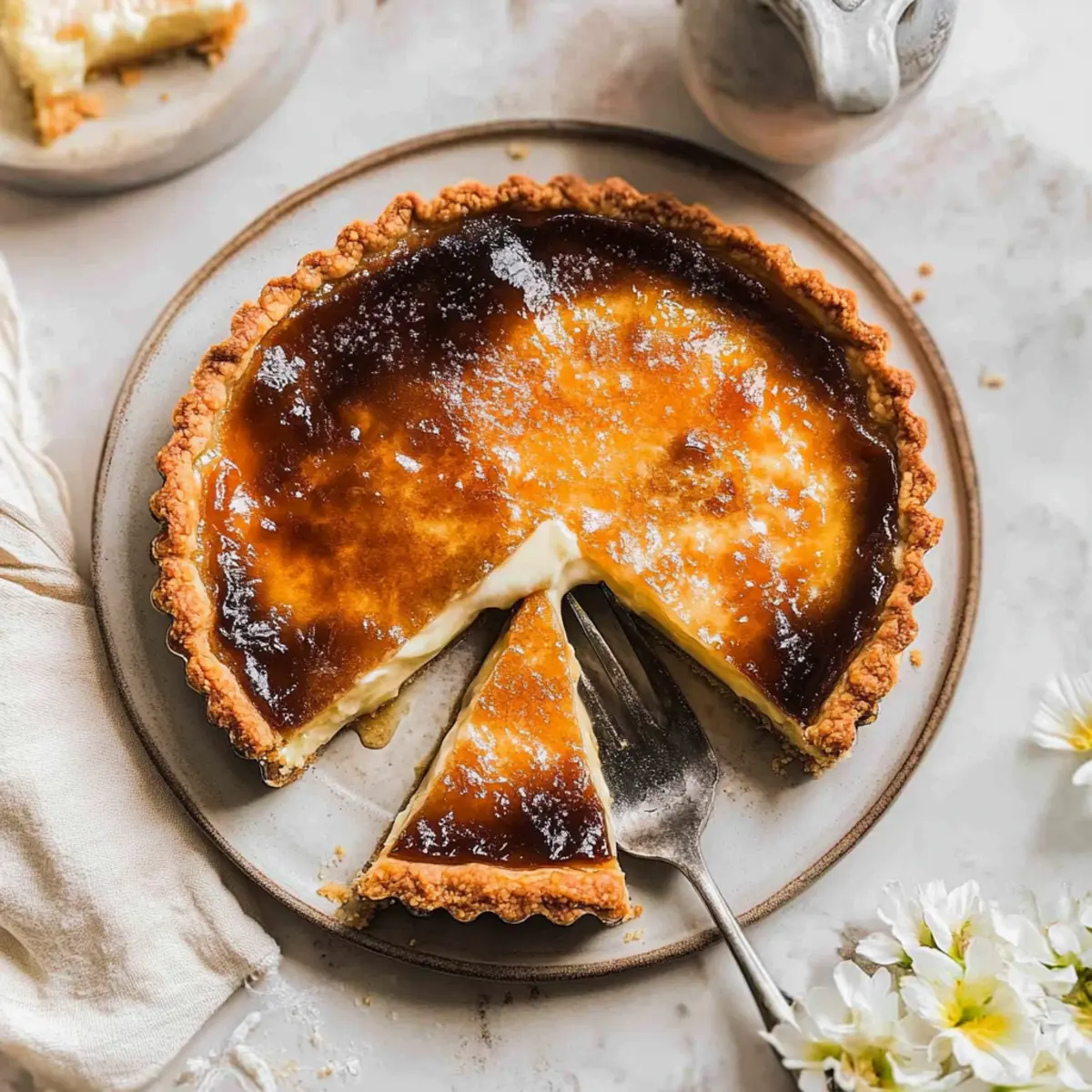 Earl Grey Crème Brûlée Tart: A Sweet Twist on Tradition