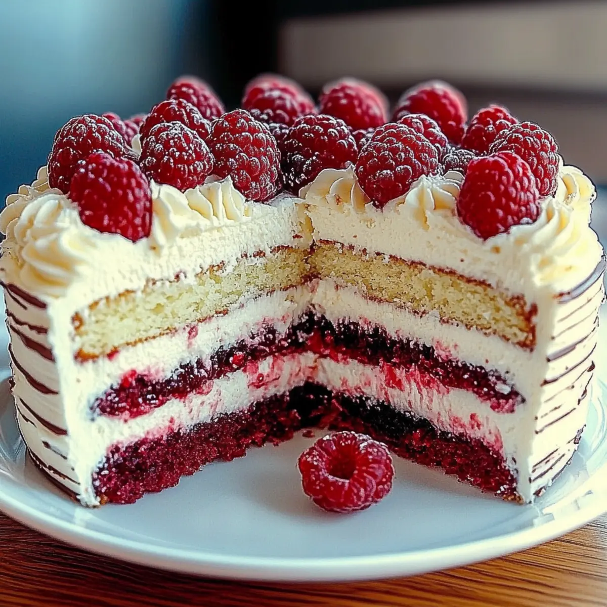 Irresistible White Chocolate Raspberry Dream Cake Recipe