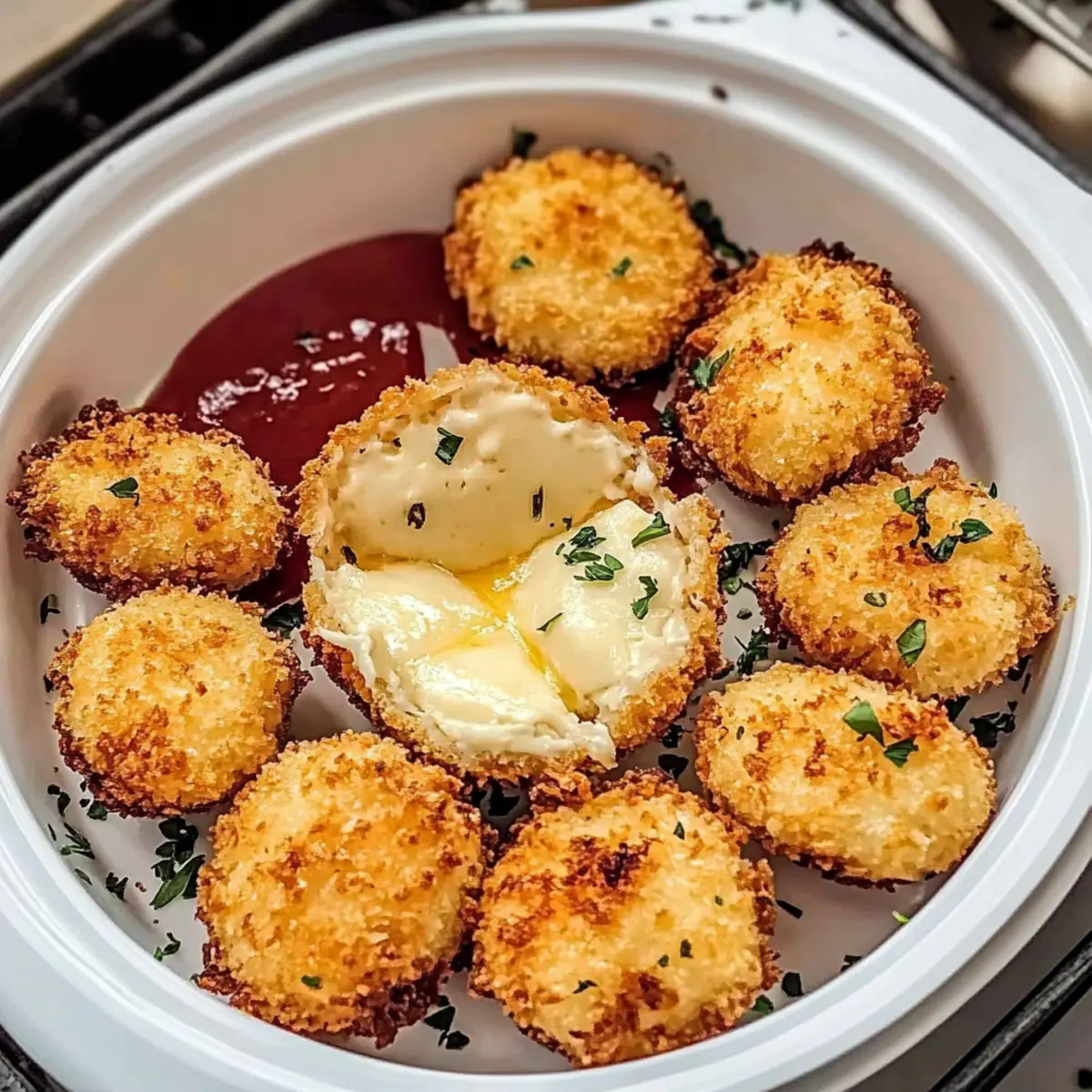 Crispy Air Fried Babybel Cheese Bites You Can't Resist