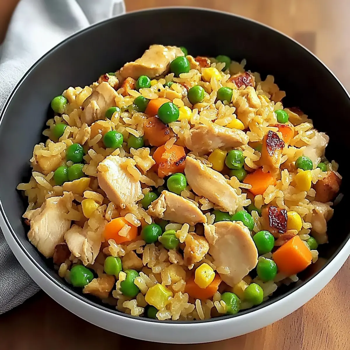 Quick and Savory Asian Chicken Fried Rice in 20 Minutes