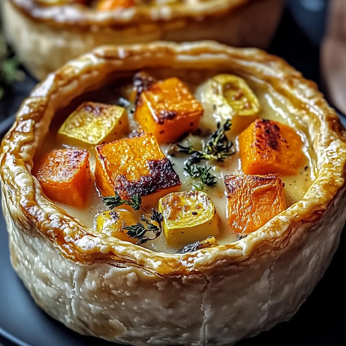 Hearty Roasted Autumn Vegetable Pot Pies to Savor