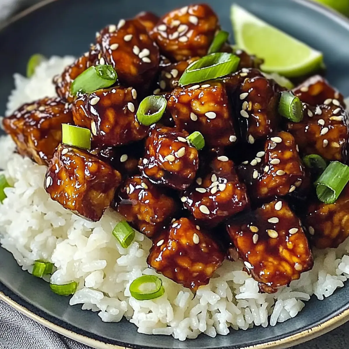 Sticky, Spicy Tempeh: Your New Favorite Quick Vegan Dish