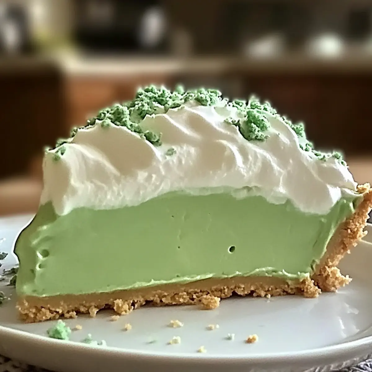 Delicious Shamrock Shake Pie: A Festive No-Bake Delight