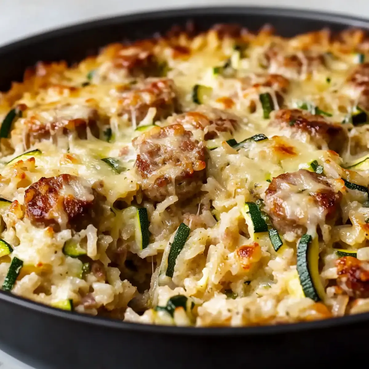 Sausage Zucchini Rice Casserole: Cozy Comfort in a Dish