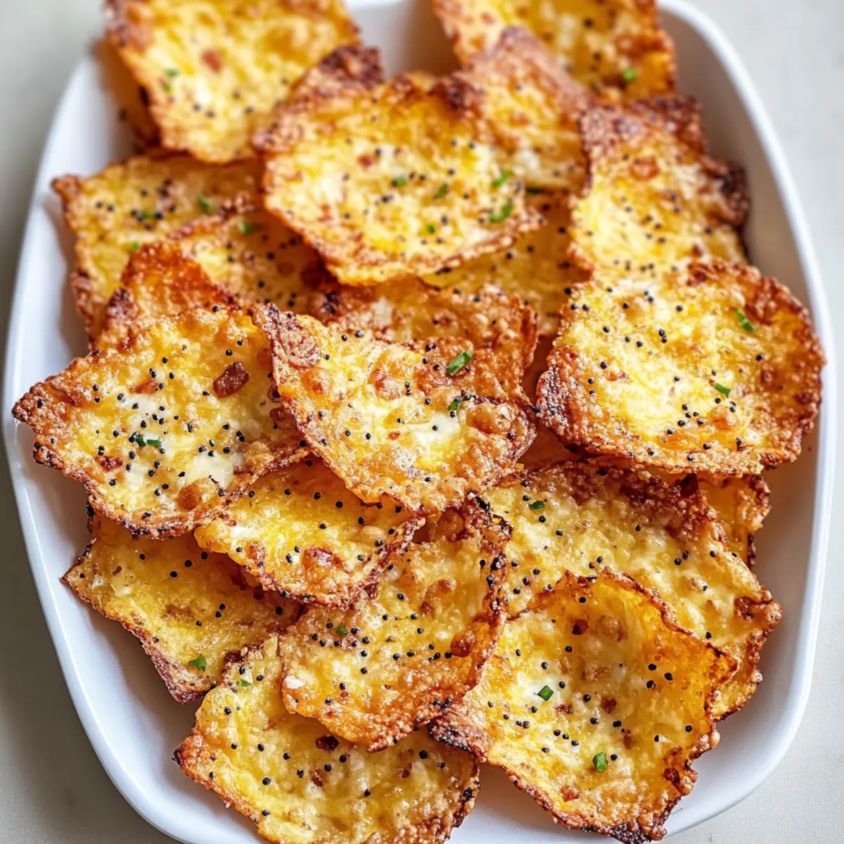 Crispy Low-Carb Cottage Cheese Chips for Guilt-Free Snacking