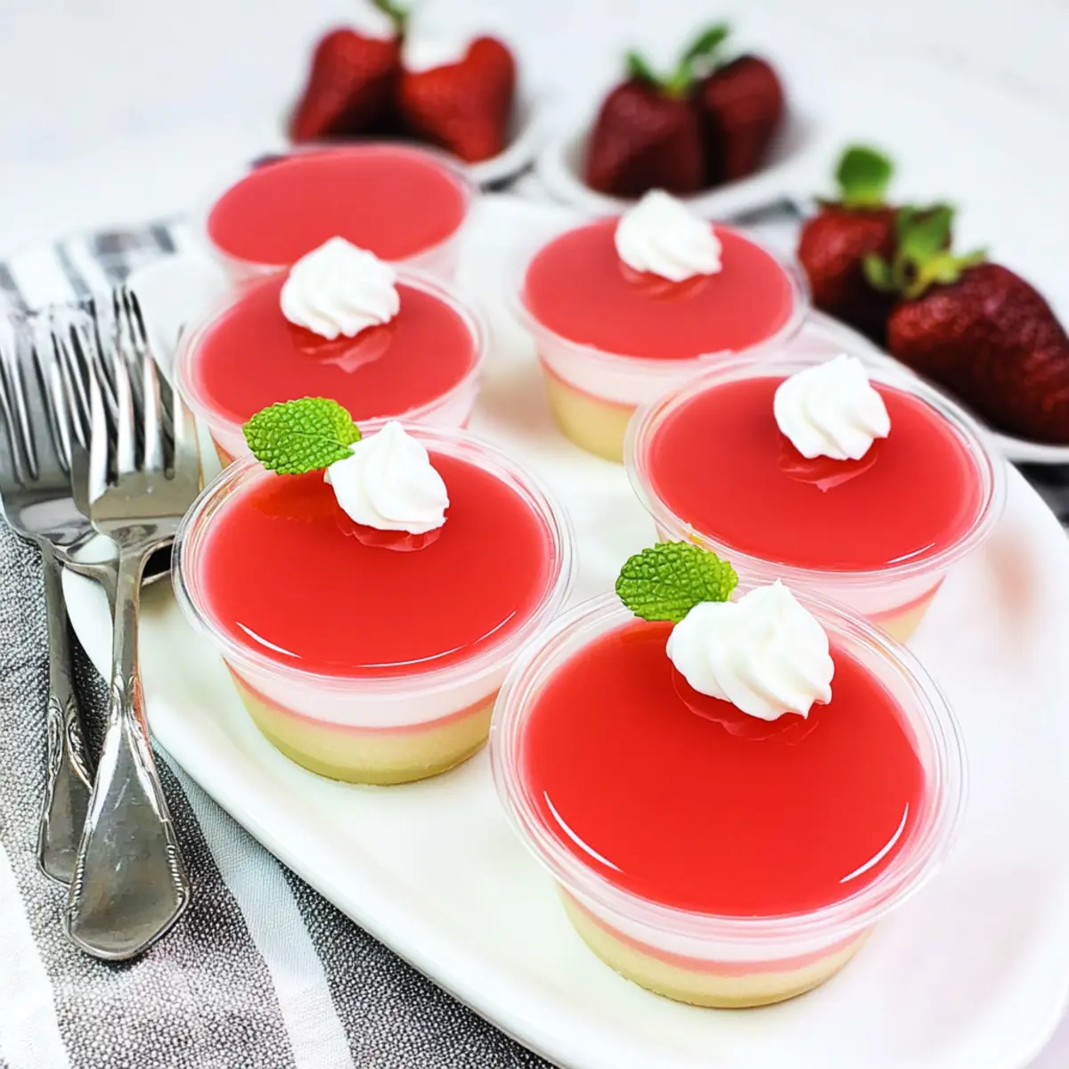 Creamy Greek Yogurt Jello Cups: A Guilt-Free Delight