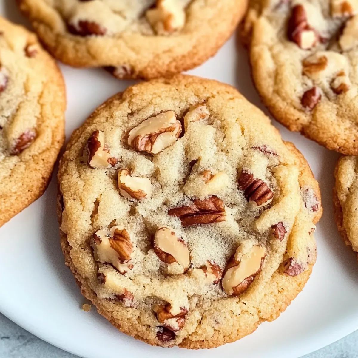 Melting Hearts with Soft Butter Pecan Cookies Recipe
