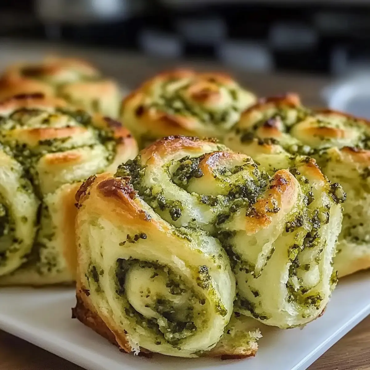 Shamrock Garlic Pesto Rolls That Steal the Show at Dinners