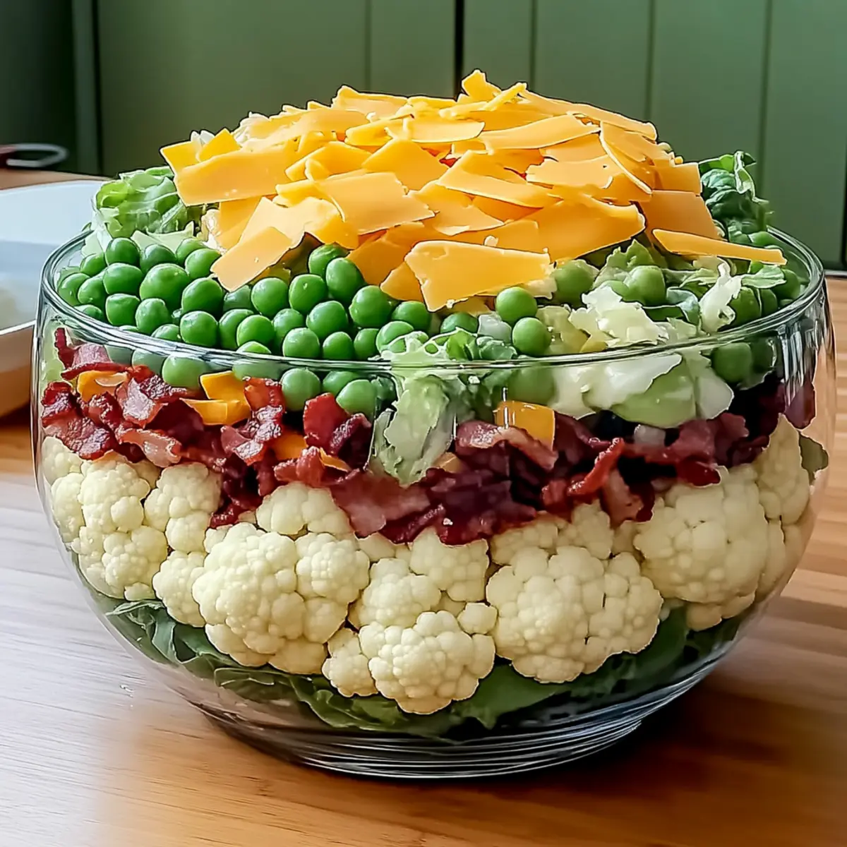 Delicious Seven Layer Salad: A Colorful Meal Prep Delight