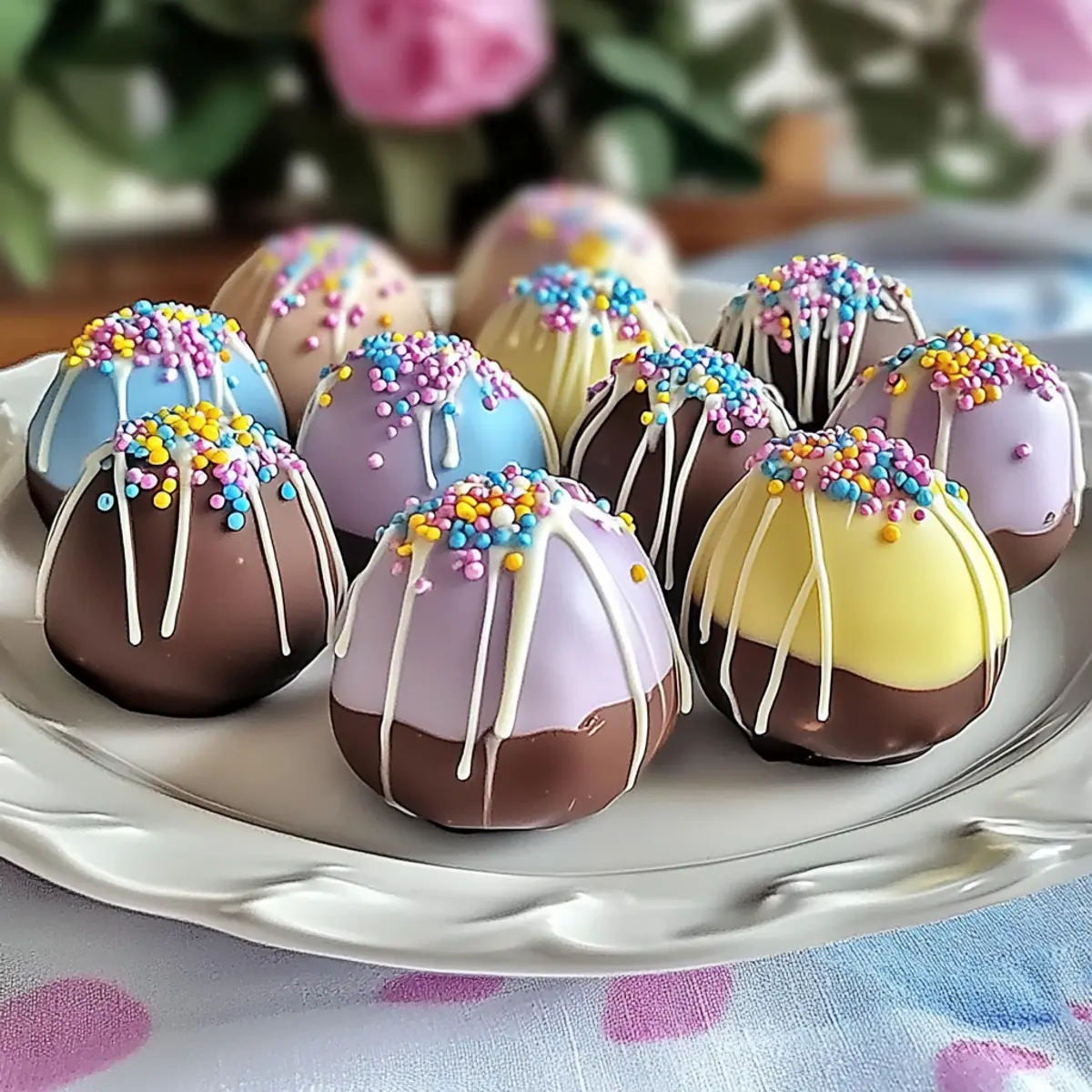 Delightful Easter Egg Oreo Balls That Kids Will Love