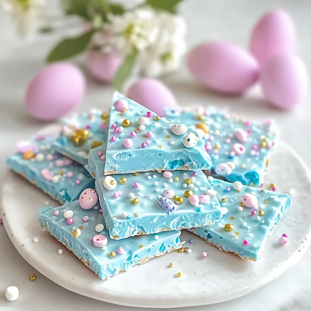 Homemade Robin Egg Easter Bark Delight That Wows Everybody