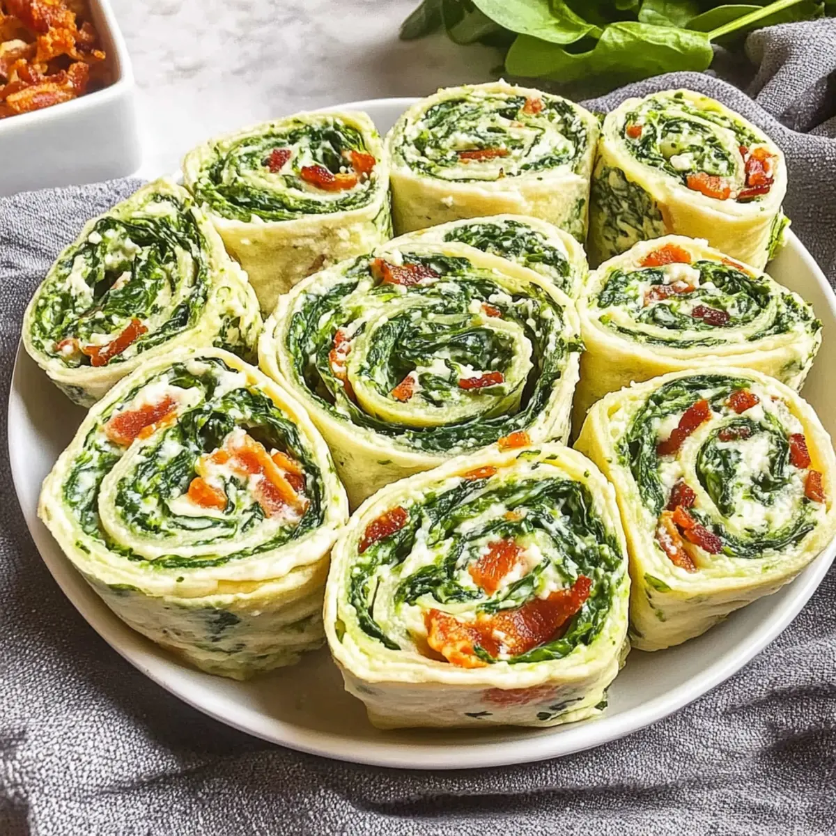 Irresistible Spinach Dip Pinwheels for Your Next Gathering