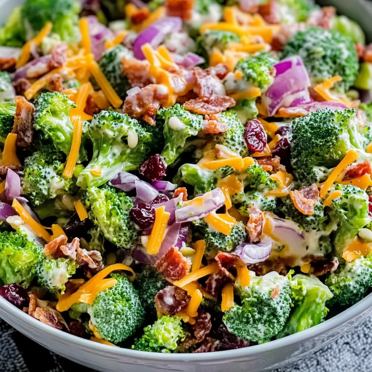 Crunchy Broccoli Salad: A Family Favorite Perfect for Any Gathering