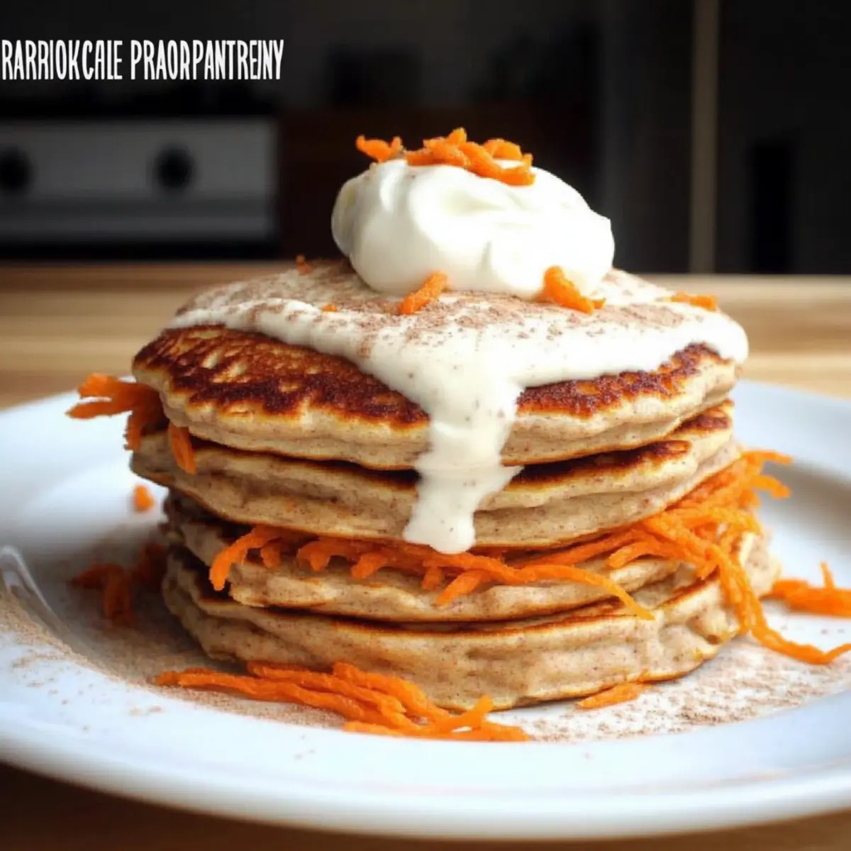 Carrot Cake Protein Pancakes for a Wholesome Morning Boost