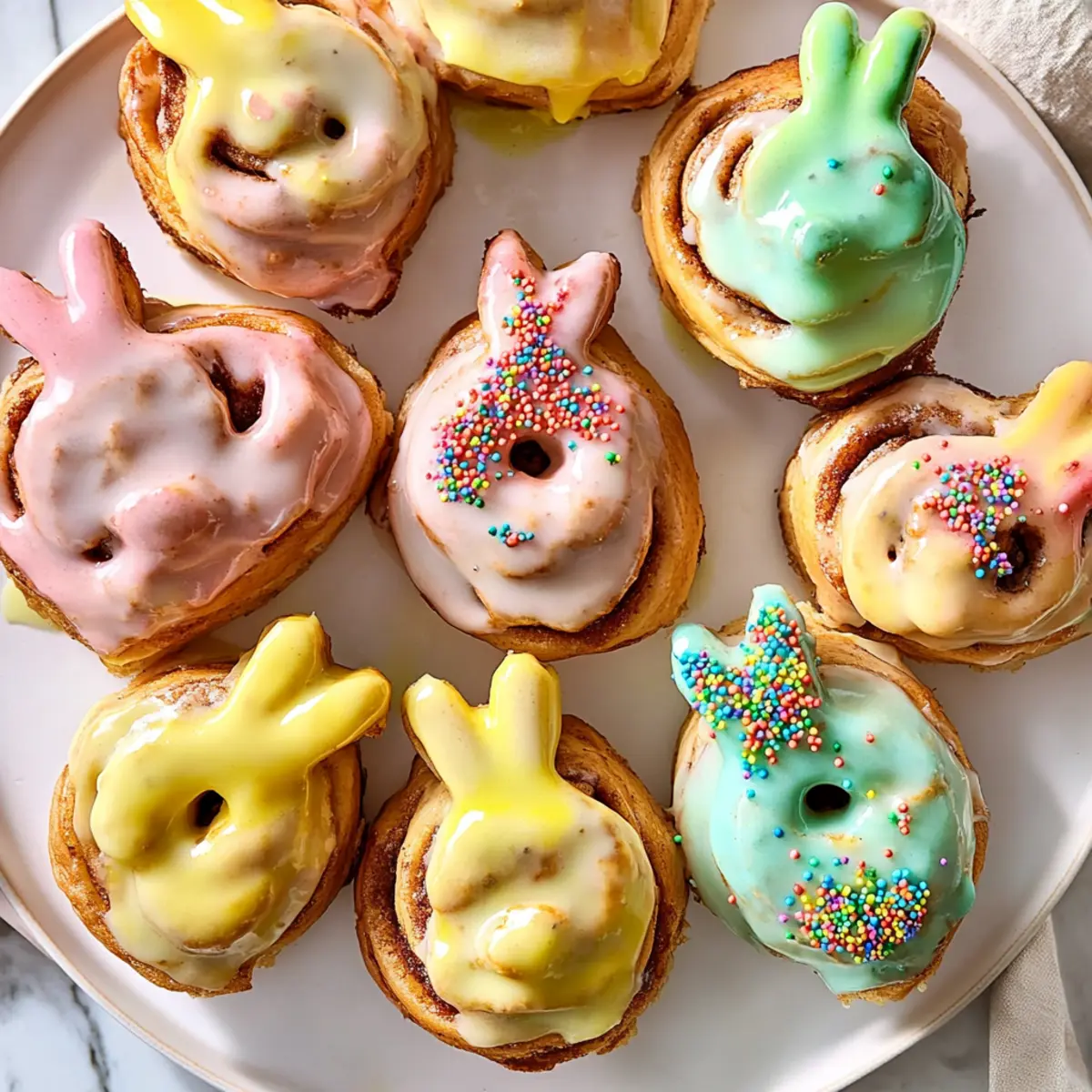 Easter Bunny Cinnamon Rolls Made Easy for Festive Fun