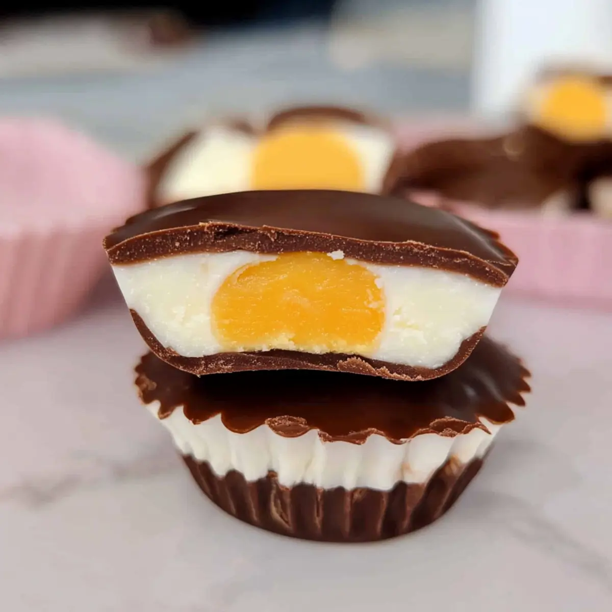 Cadbury Creme Egg Bites: Irresistible No Bake Easter Candy