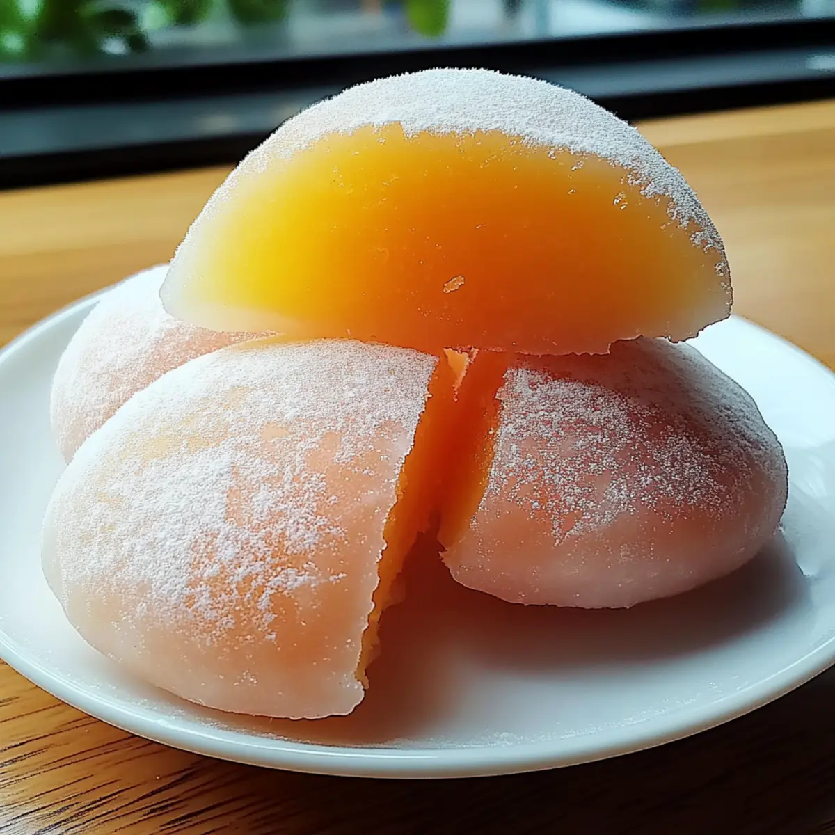 Whole Peach Mochi: A Chewy Summer Delight to Savor