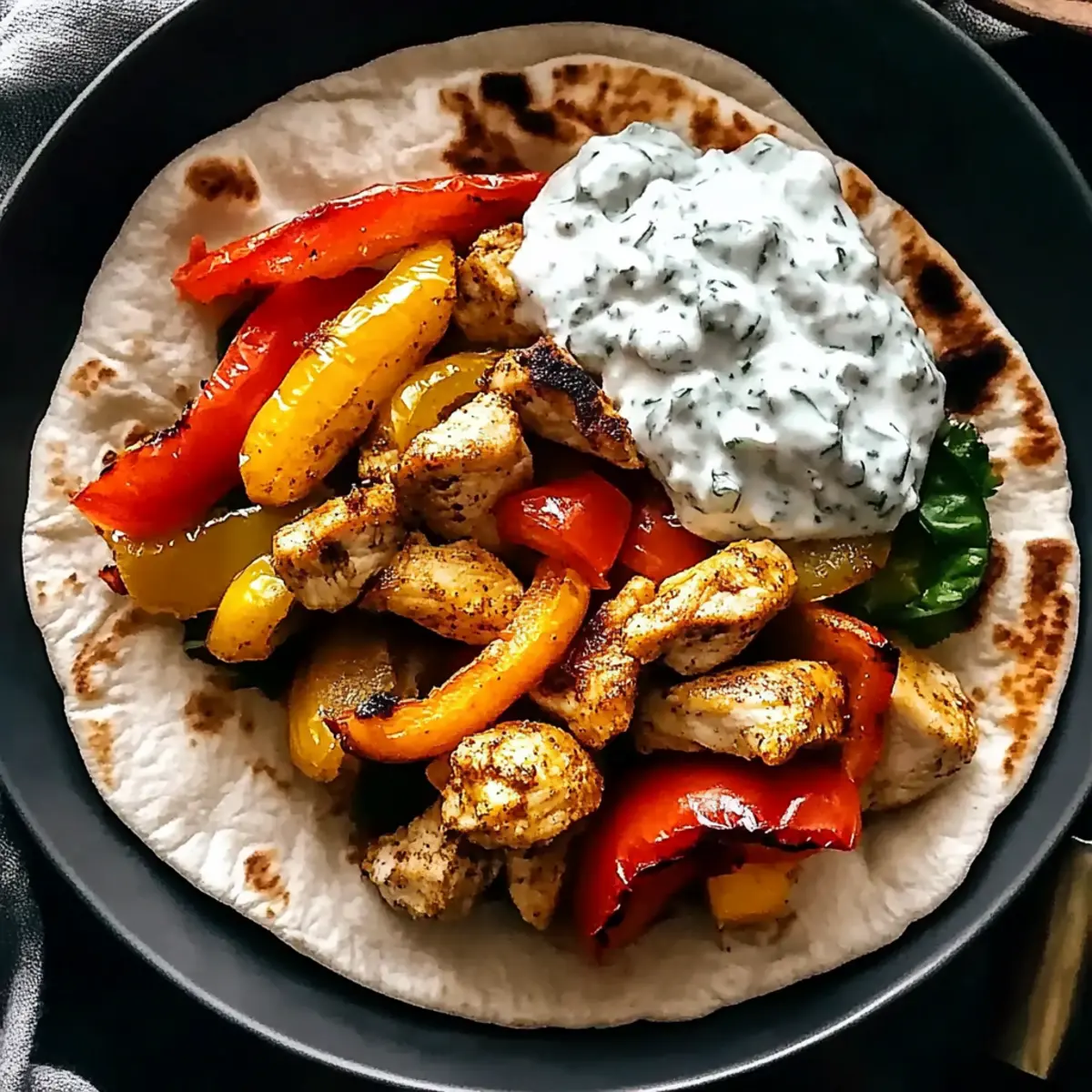 Savory Sheet Pan Chicken Pitas with Tzatziki Made Easy