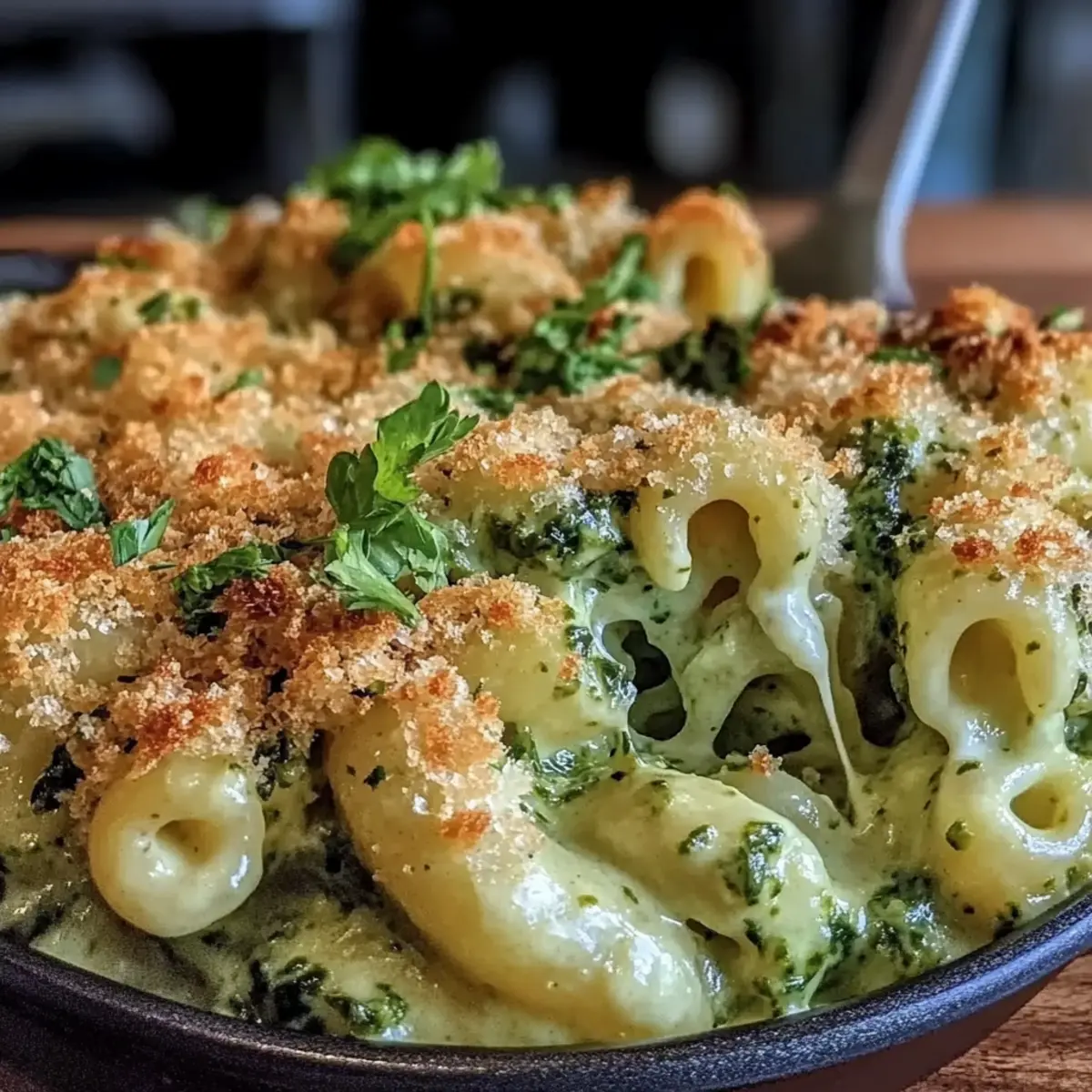 Irresistible St. Patrick's Green Mac & Cheese to Delight Everyone