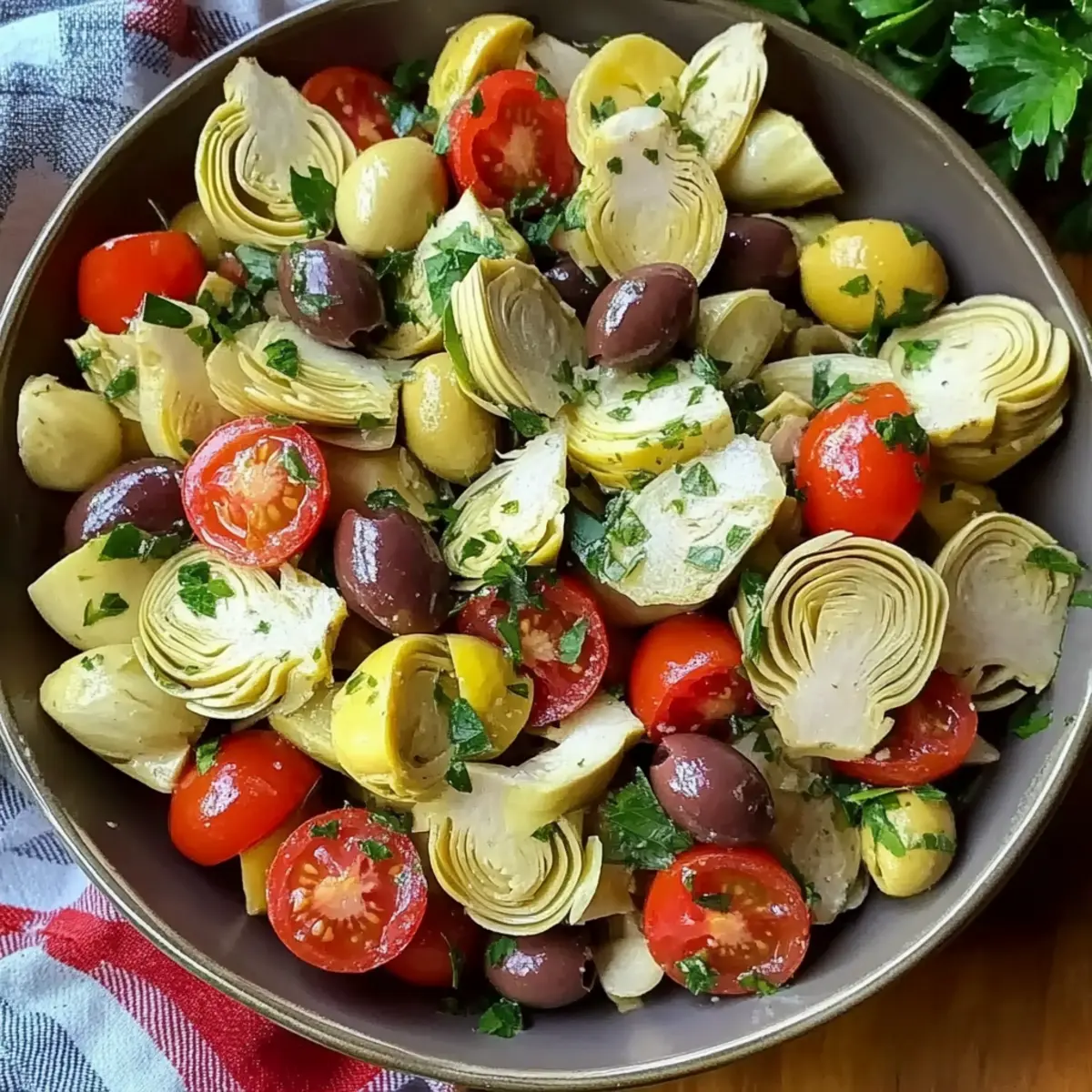 Hearts of Palm and Artichoke Salad for Fresh Flavor Awakening