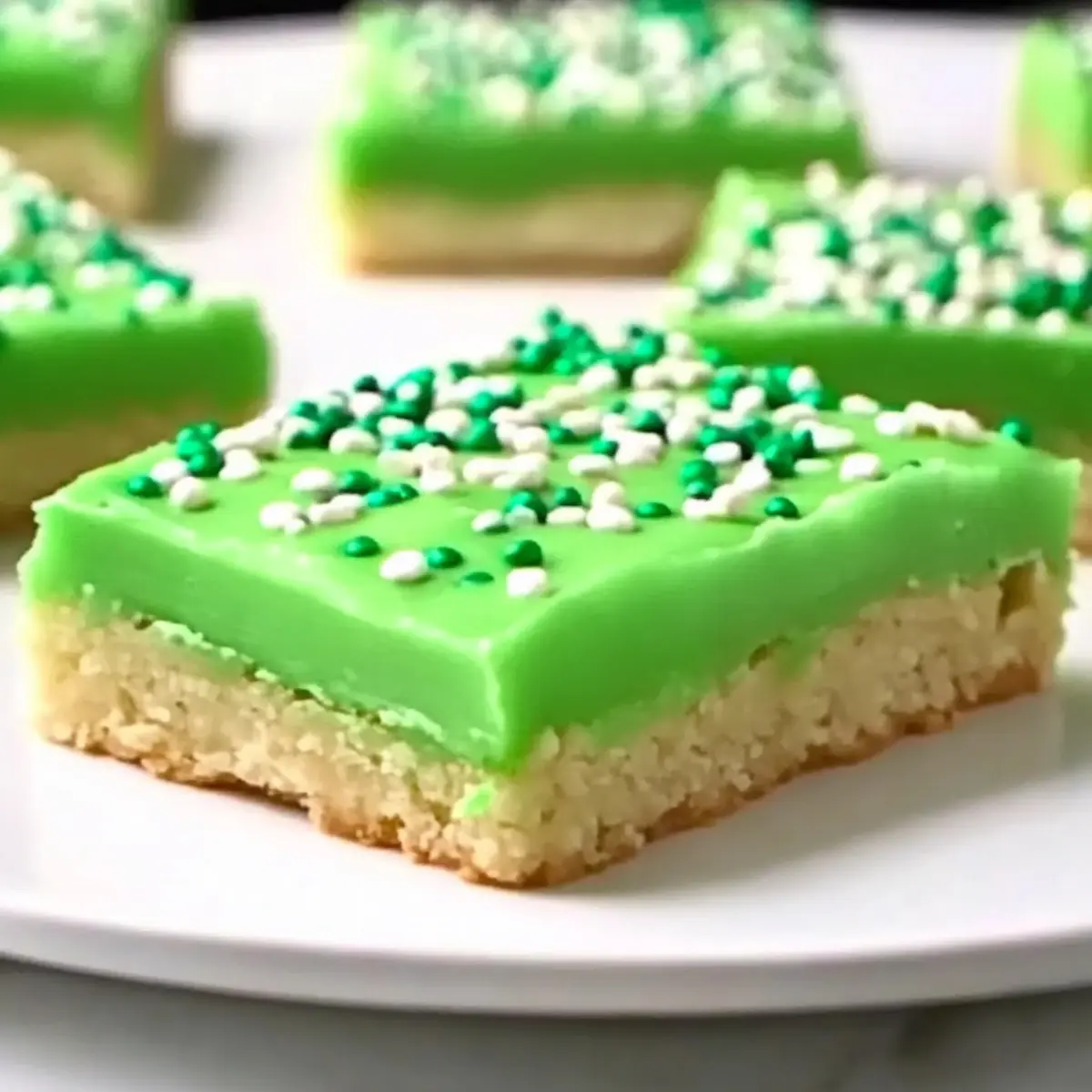 Festive St. Patrick's Day Sugar Cookie Bars to Share and Savor