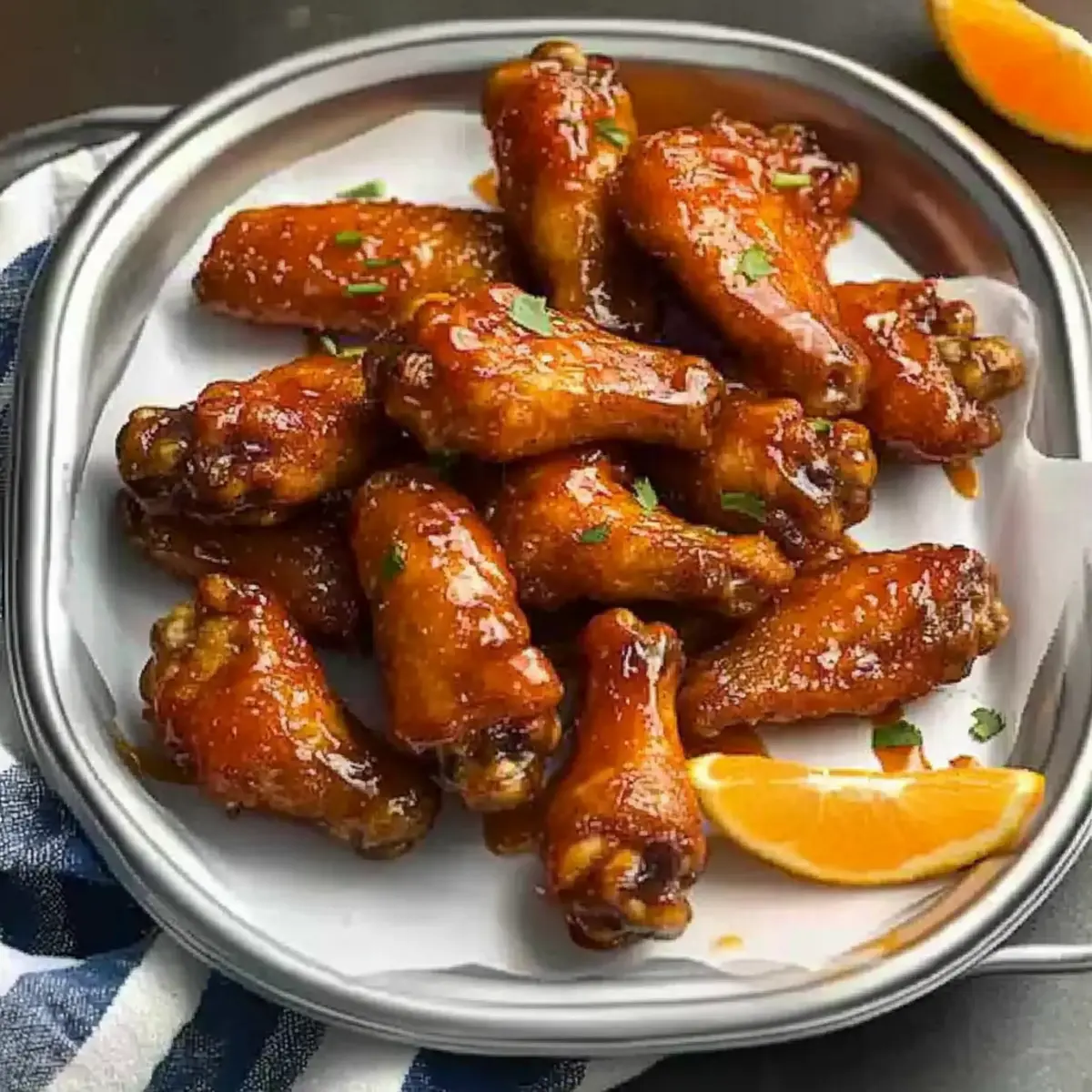 Sweet and Spicy Orange Pepper Chicken Wings for an Epic Feast