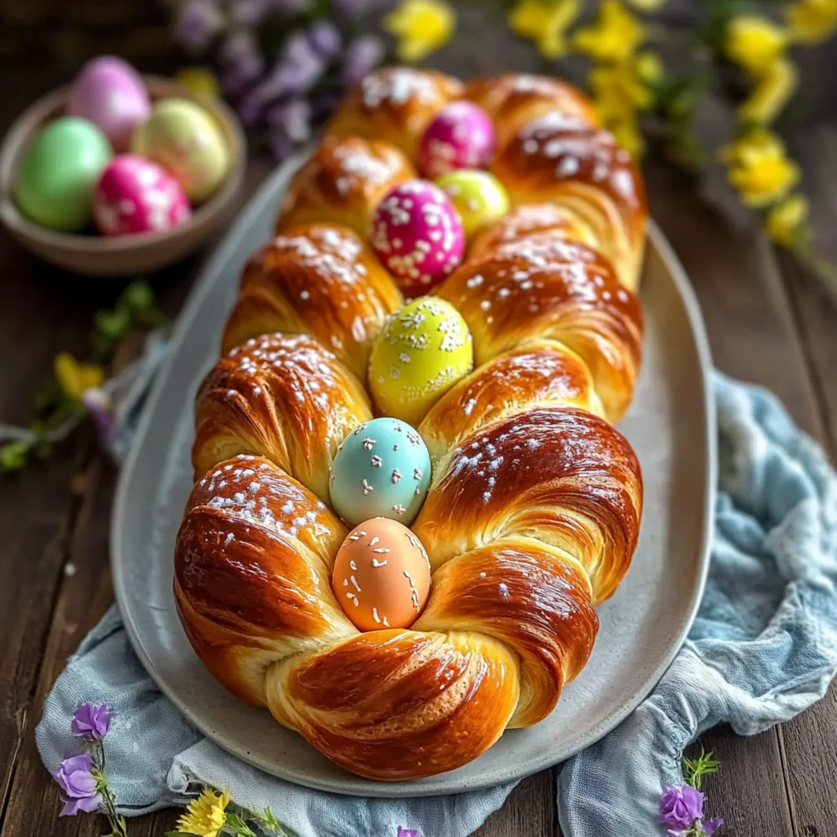 Delight in Traditional Italian Easter Bread: A Sweet Spring Festivity