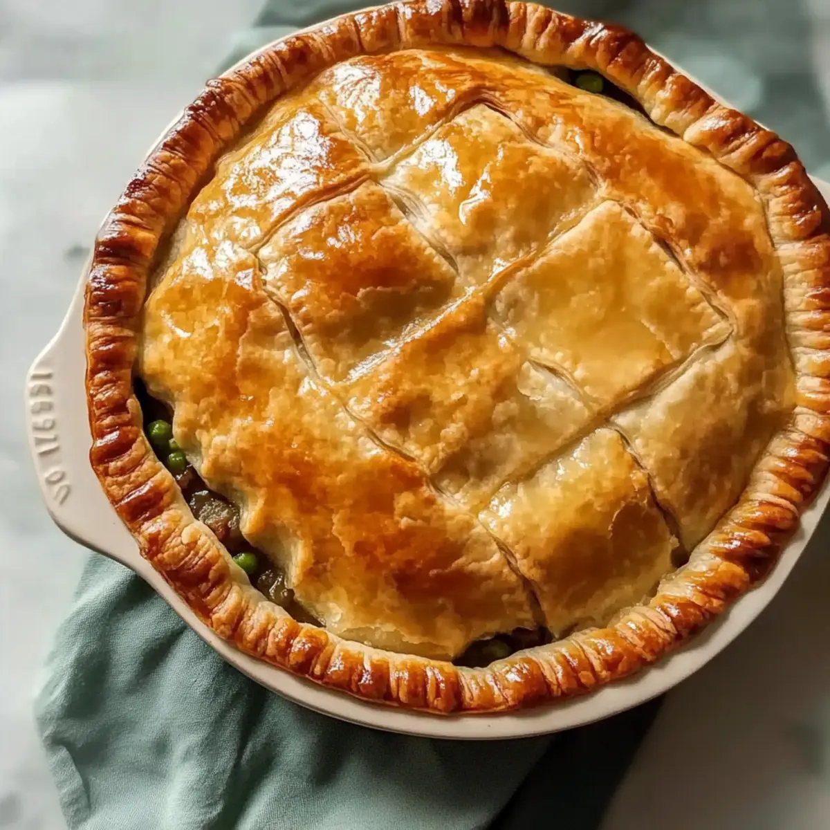Cozy Up with Golden Irish Stew and Flaky Puff Pastry