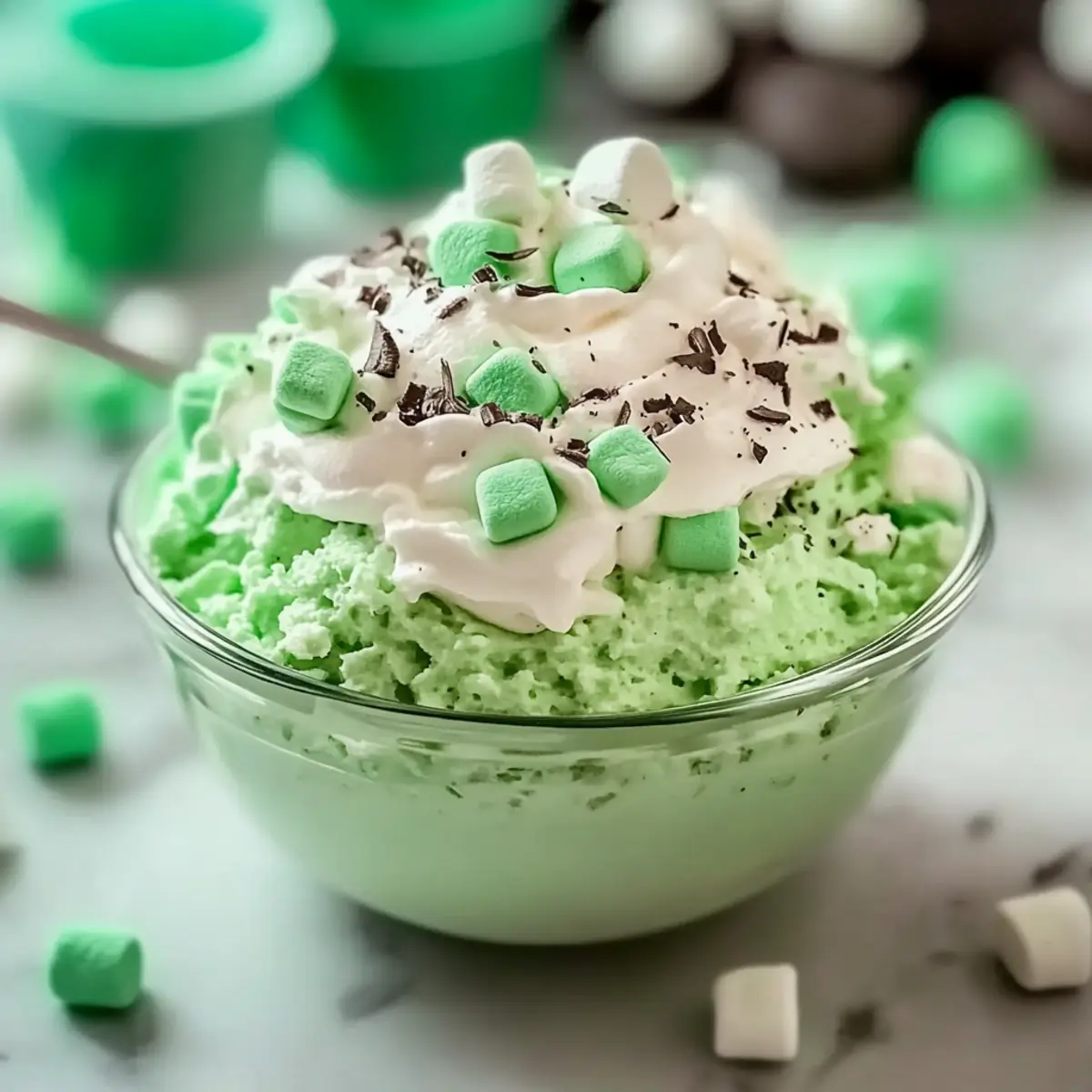 Festive Shamrock Cheesecake Fluff: Your No-Bake Delight