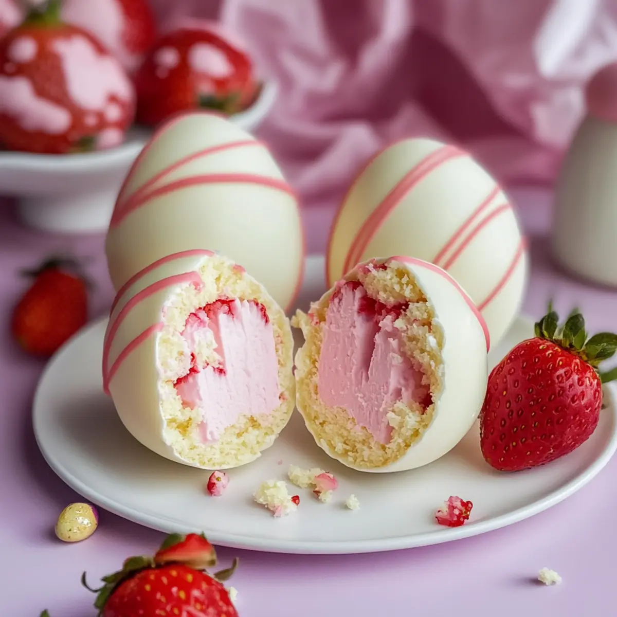 Strawberry Shortcake Easter Egg Bombs for a Sweet Surprise!