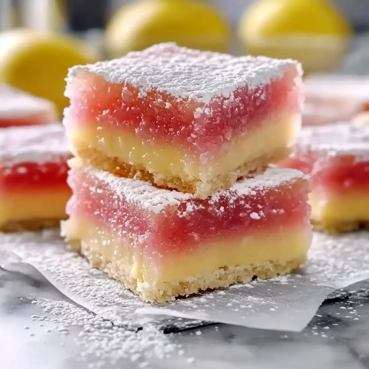 Hibiscus Lemon Bars: Bright, Floral Treats for Every Occasion