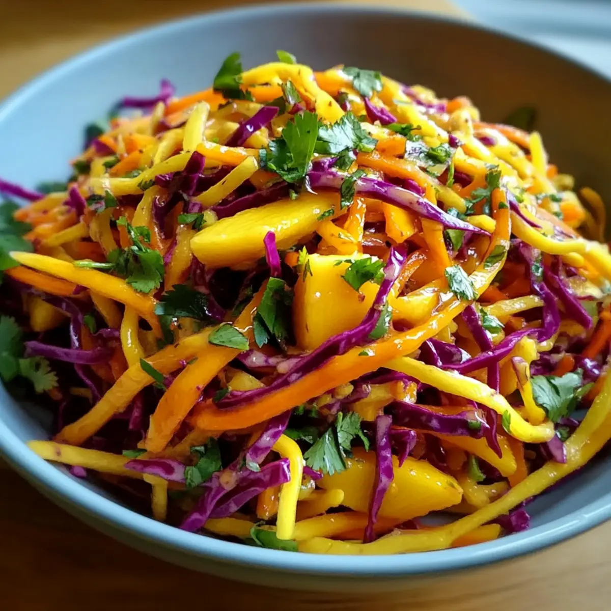 Delicious Mango Slaw: A Fresh Vegan Delight for Every Meal